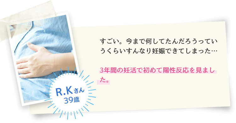 R.Kさん 39歳